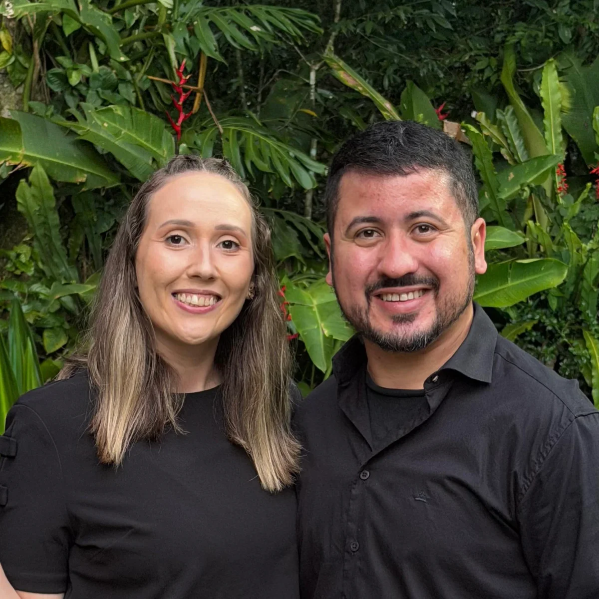 Raquel e Diego, sócios da RW Solution